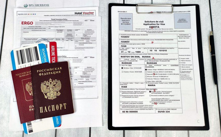 Документы для визы в Румынию россиянам