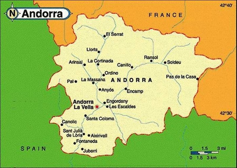 Виза в Андорру: стоимость