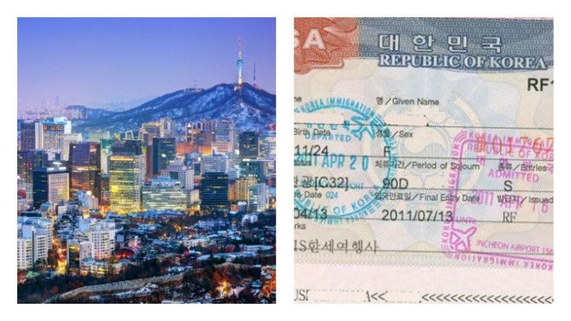 стоимость туристической визы в Южную Корею

